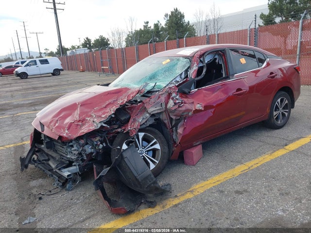 3N1AB8CV1NY296456 Nissan Sentra Sv Xtronic Cvt