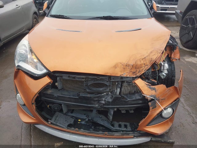 44319343 :رقم المزاد ، KMHTC6AE9FU238055 vin ، 2015 Hyundai Veloster Turbo مزاد بيع