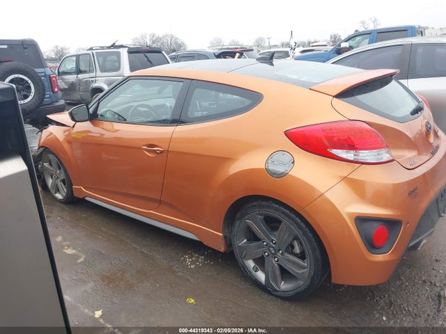44319343 :رقم المزاد ، KMHTC6AE9FU238055 vin ، 2015 Hyundai Veloster Turbo مزاد بيع