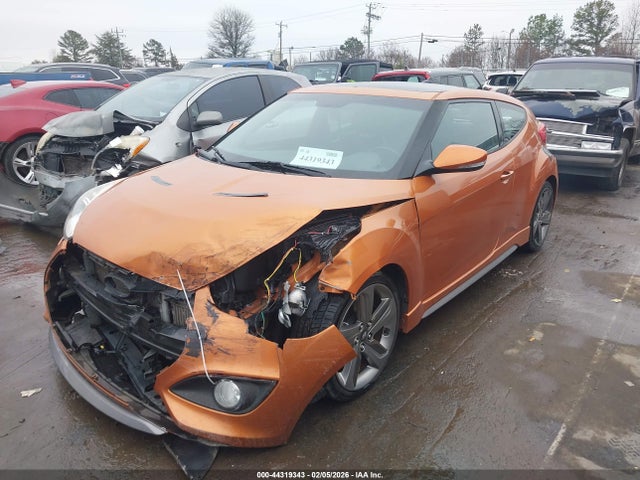 44319343 :رقم المزاد ، KMHTC6AE9FU238055 vin ، 2015 Hyundai Veloster Turbo مزاد بيع