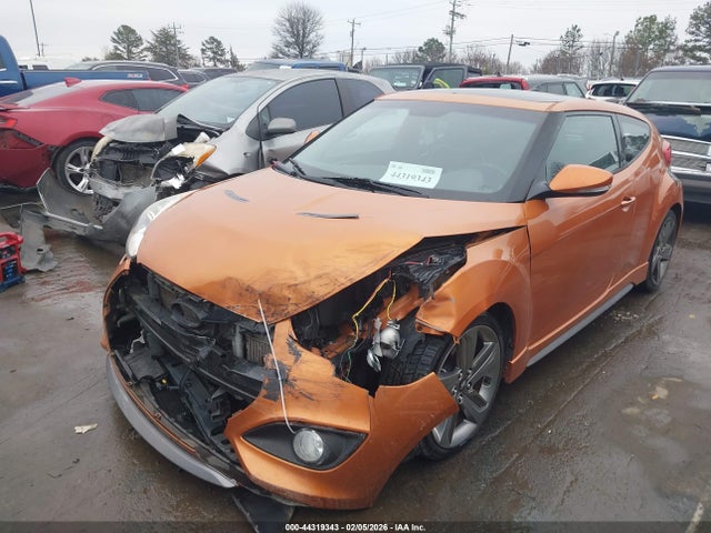 44319343 :رقم المزاد ، KMHTC6AE9FU238055 vin ، 2015 Hyundai Veloster Turbo مزاد بيع