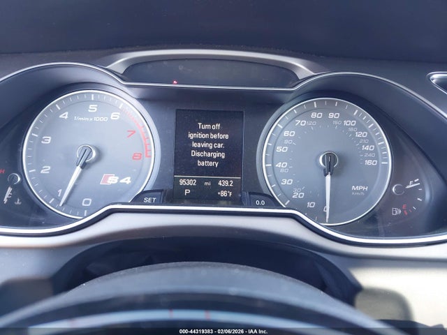 Продаж на аукціоні авто 2013 Audi S4 3.0t Premium Plus, vin: WAUBGAFL9DA227857, номер лоту: 44319383