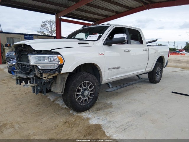 2019 Ram 2500 Longhorn  4x4 6'4 Box მანქანა იყიდება აუქციონზე, vin: 3C6UR5GJ7KG659735, აუქციონის ნომერი: 44319544