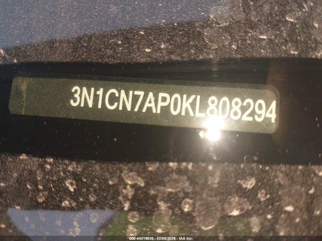 Nissan Versa 1.6 Sv 2019 3N1CN7AP0KL808294 Image 9