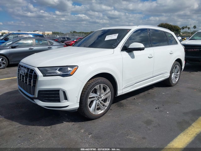 44319760 :رقم المزاد ، WA1LJAF73MD040425 vin ، 2021 Audi Q7 Premium Plus 45 Tfsi Quattro Tiptronic مزاد بيع