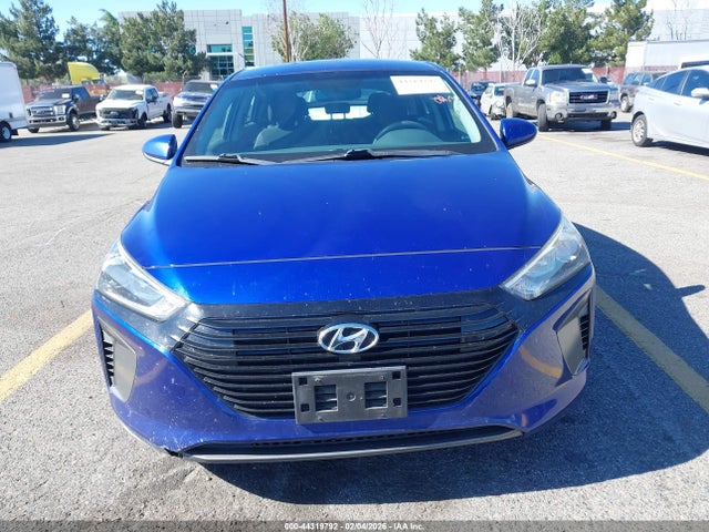 KMHC65LC8KU180365 Hyundai Ioniq Hybrid Blue