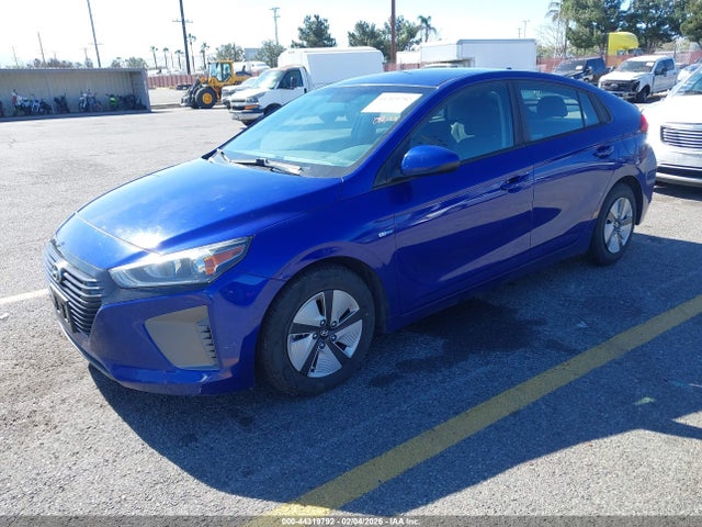KMHC65LC8KU180365 Hyundai Ioniq Hybrid Blue