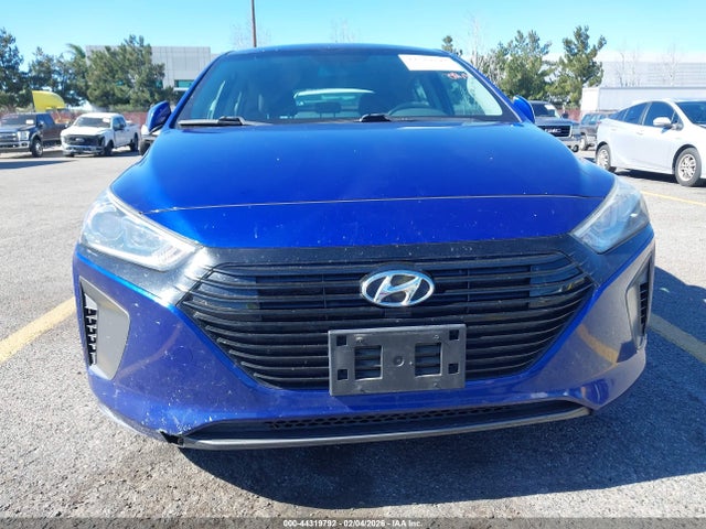 KMHC65LC8KU180365 Hyundai Ioniq Hybrid Blue