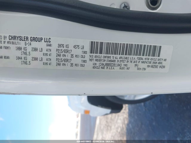 Jeep Patriot Sport 2014 1C4NJRBB5ED911043 Image 9