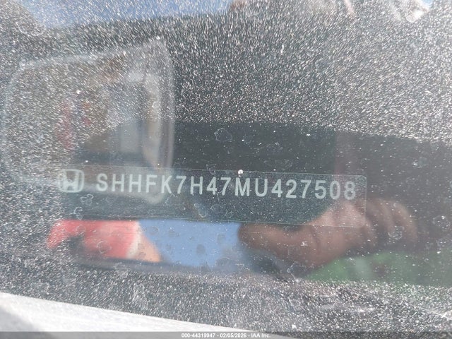 SHHFK7H47MU427508 Honda Civic Sport