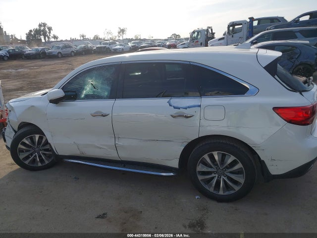 Aukcja sprzedaży 2016 Acura Mdx Technology   Acurawatch Plus Packages/technology Package, vin: 5FRYD3H43GB002481, numer aukcji: 44319956