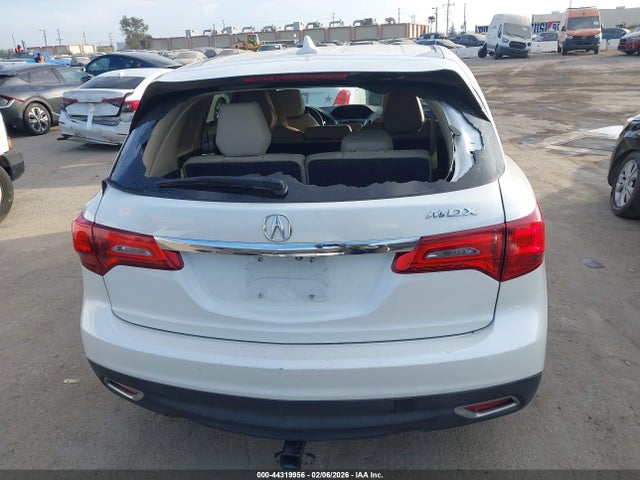 Aukcja sprzedaży 2016 Acura Mdx Technology   Acurawatch Plus Packages/technology Package, vin: 5FRYD3H43GB002481, numer aukcji: 44319956