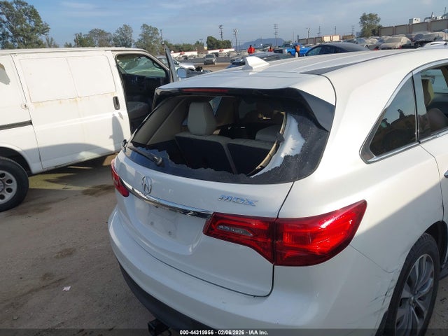 Aukcja sprzedaży 2016 Acura Mdx Technology   Acurawatch Plus Packages/technology Package, vin: 5FRYD3H43GB002481, numer aukcji: 44319956