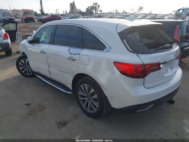 Aukcja sprzedaży 2016 Acura Mdx Technology   Acurawatch Plus Packages/technology Package, vin: 5FRYD3H43GB002481, numer aukcji: 44319956