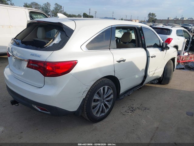 Aukcja sprzedaży 2016 Acura Mdx Technology   Acurawatch Plus Packages/technology Package, vin: 5FRYD3H43GB002481, numer aukcji: 44319956