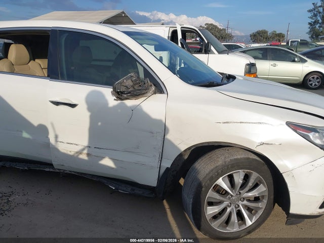 Aukcja sprzedaży 2016 Acura Mdx Technology   Acurawatch Plus Packages/technology Package, vin: 5FRYD3H43GB002481, numer aukcji: 44319956