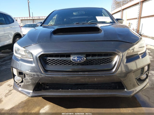 2017 Subaru Wrx Limited მანქანა იყიდება აუქციონზე, vin: JF1VA1J61H8834051, აუქციონის ნომერი: 44319979