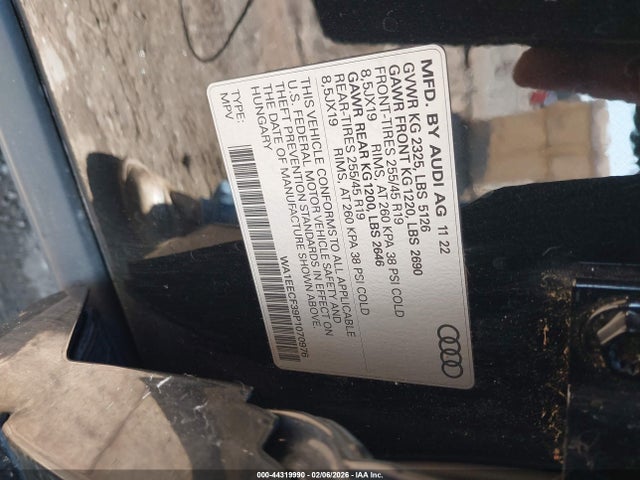 2023 AUDI Q3 WA1EECF39P1070976 Photo 8