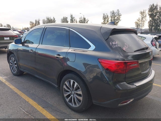 2015 ACURA MDX 5FRYD3H49FB011183 Photo 2