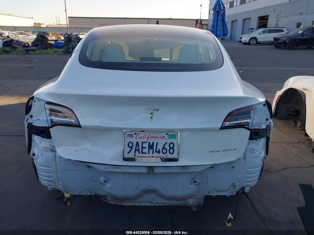 Продаж на аукціоні авто 2022 Tesla Model 3 Long Range Dual Motor All-wheel Drive, vin: 5YJ3E1EB3NF180372, номер лоту: 44320056