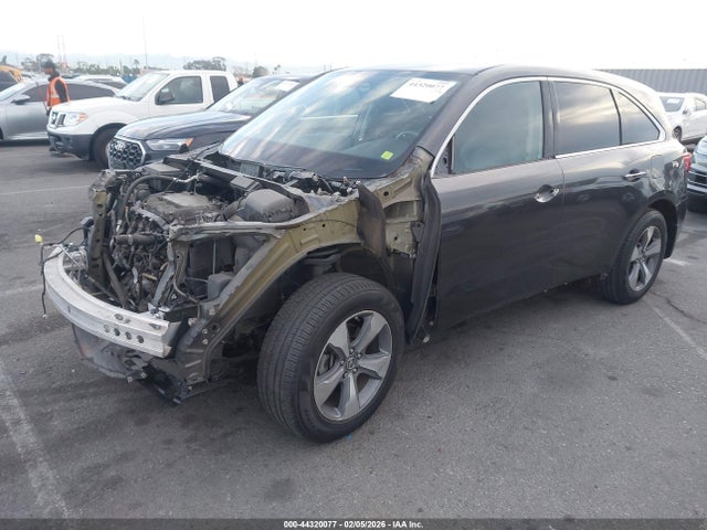 2014 ACURA MDX 5FRYD3H24EB016188 Photo 1