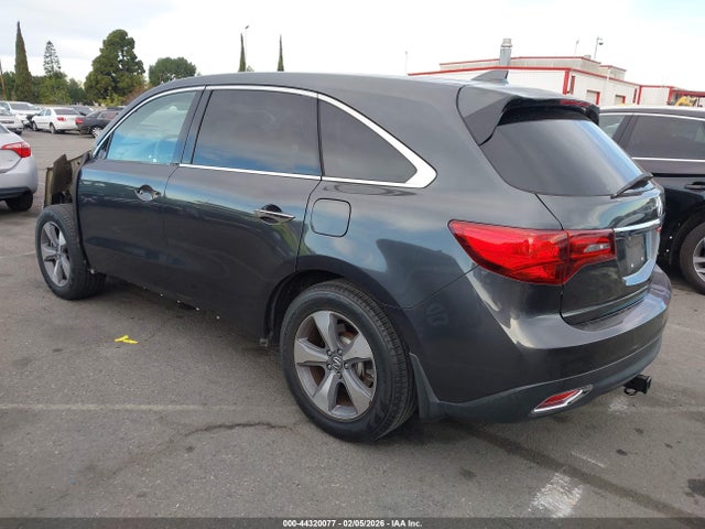 2014 ACURA MDX 5FRYD3H24EB016188 Photo 2