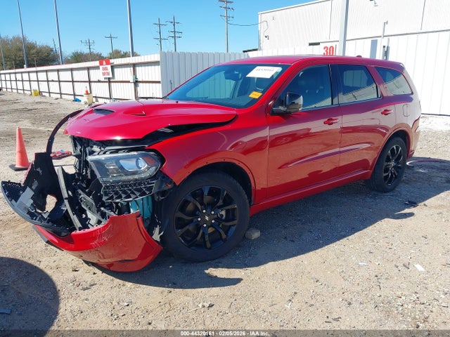 44320161 :رقم المزاد ، 1C4RDHDG1LC372600 vin ، 2020 Dodge Durango Gt Plus Rwd مزاد بيع