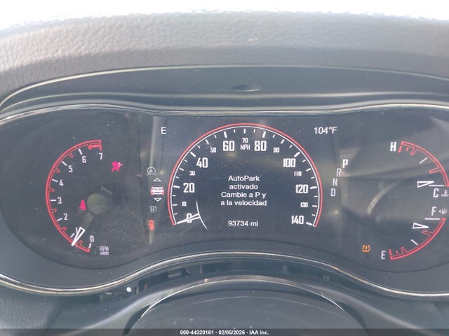 44320161 :رقم المزاد ، 1C4RDHDG1LC372600 vin ، 2020 Dodge Durango Gt Plus Rwd مزاد بيع