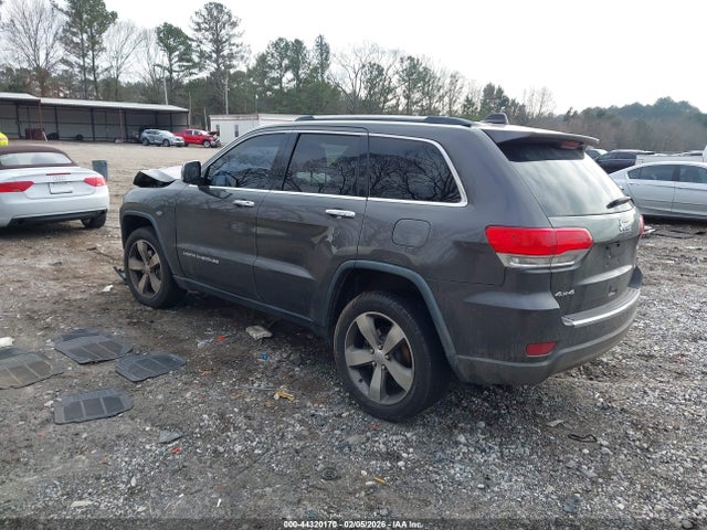 2015 Jeep Grand Cherokee Limited მანქანა იყიდება აუქციონზე, vin: 1C4RJFBG4FC752731, აუქციონის ნომერი: 44320170