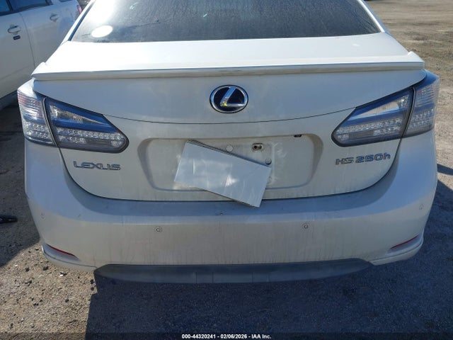 2010 Lexus Hs 250h Premium მანქანა იყიდება აუქციონზე, vin: JTHBB1BA1A2012628, აუქციონის ნომერი: 44320241