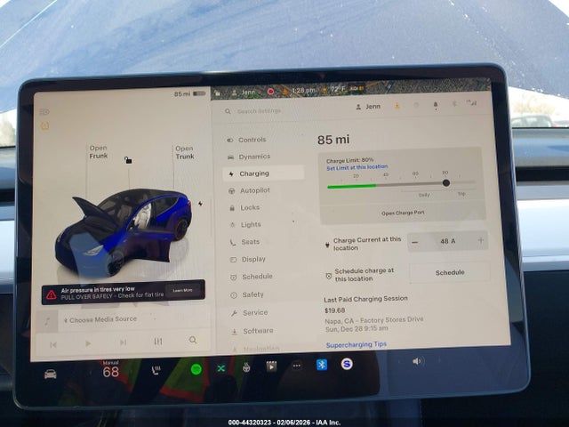 7SAYGDEF4NF510849 Tesla Model Y Performance Dual Motor All-wheel Drive