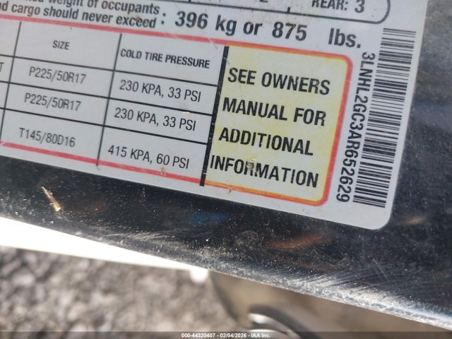 2010 LINCOLN MKZ 3LNHL2GC3AR652629 Photo 8