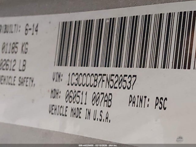 Chrysler 200 C 2015 1C3CCCCB7FN520537 Image 9