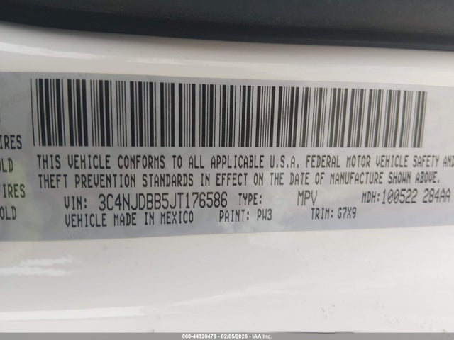 2018 JEEP COMPASS 3C4NJDBB5JT176586 Photo 8