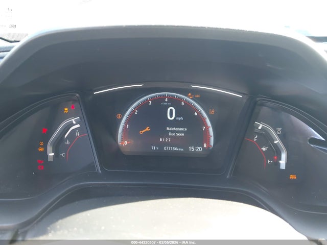 SHHFK7H44LU202753 Honda Civic Sport