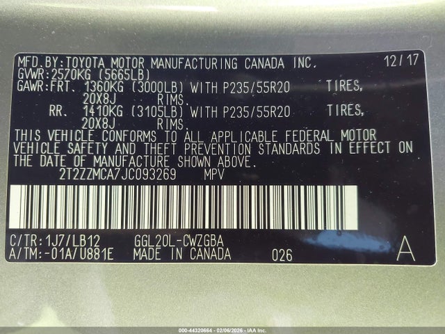 Lexus RX 350 2018 2T2ZZMCA7JC093269 Image 9