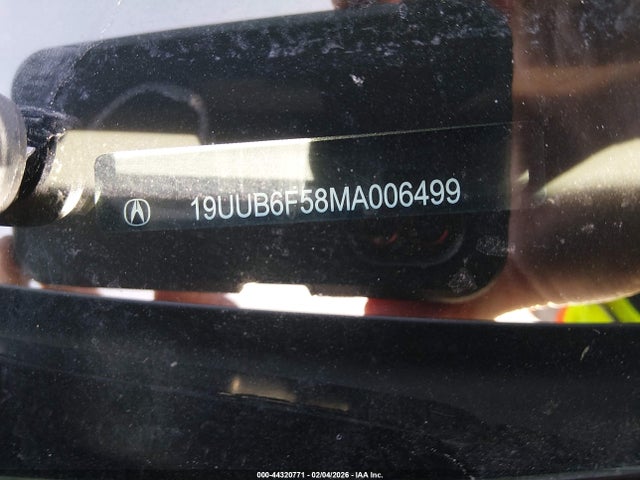 Aukcja sprzedaży 2021 Acura Tlx A-spec Package, vin: 19UUB6F58MA006499, numer aukcji: 44320771