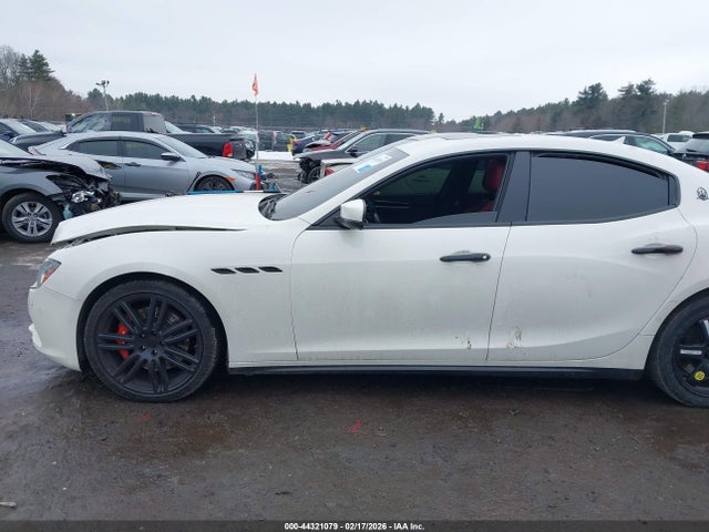 Продажа на аукционе авто 2017 Maserati Ghibli S Q4, vin: ZAM57RTL1H1227470, номер лота: 44321079