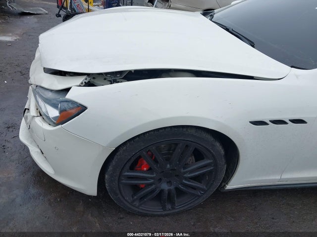 Продажа на аукционе авто 2017 Maserati Ghibli S Q4, vin: ZAM57RTL1H1227470, номер лота: 44321079