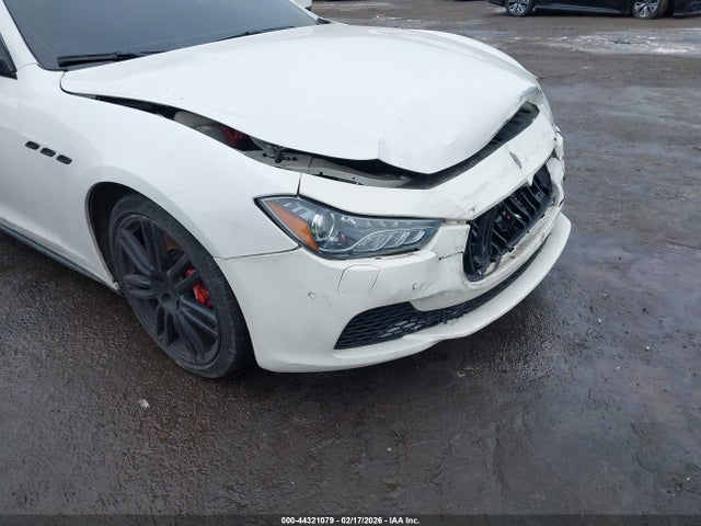 Продажа на аукционе авто 2017 Maserati Ghibli S Q4, vin: ZAM57RTL1H1227470, номер лота: 44321079
