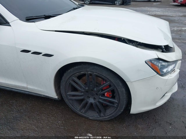 Продажа на аукционе авто 2017 Maserati Ghibli S Q4, vin: ZAM57RTL1H1227470, номер лота: 44321079