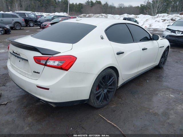 Продажа на аукционе авто 2017 Maserati Ghibli S Q4, vin: ZAM57RTL1H1227470, номер лота: 44321079