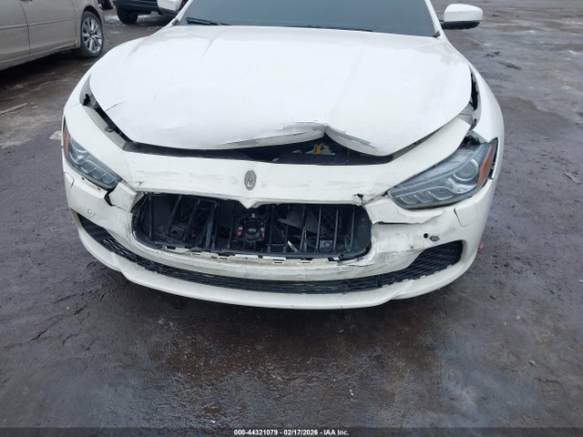 Продажа на аукционе авто 2017 Maserati Ghibli S Q4, vin: ZAM57RTL1H1227470, номер лота: 44321079