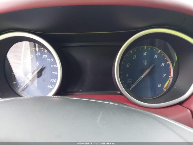 Продажа на аукционе авто 2017 Maserati Ghibli S Q4, vin: ZAM57RTL1H1227470, номер лота: 44321079