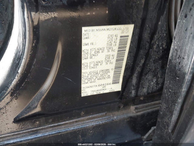 5N1BA0ND7EN604166 Nissan Armada Platinum