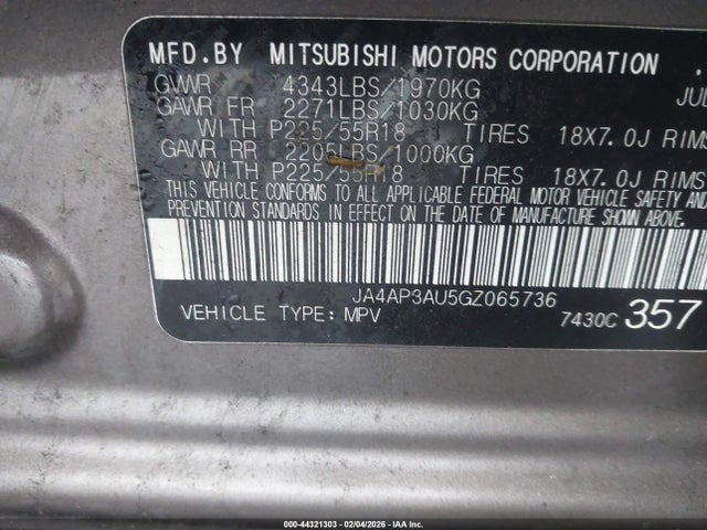 2016 MITSUBISHI OUTLANDER SPORT JA4AP3AU5GZ065736 Photo 8