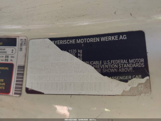 2013 MINI HARDTOP WMWSU3C57DT375567 Photo 8