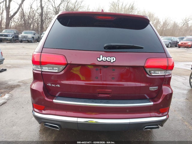 Продаж на аукціоні авто 2017 Jeep Grand Cherokee Summit 4x4, vin: 1C4RJFJT5HC901746, номер лоту: 44321471