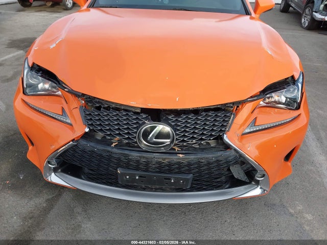 44321603 :رقم المزاد ، JTHHE5BC8F5005675 vin ، 2015 Lexus Rc 350 مزاد بيع