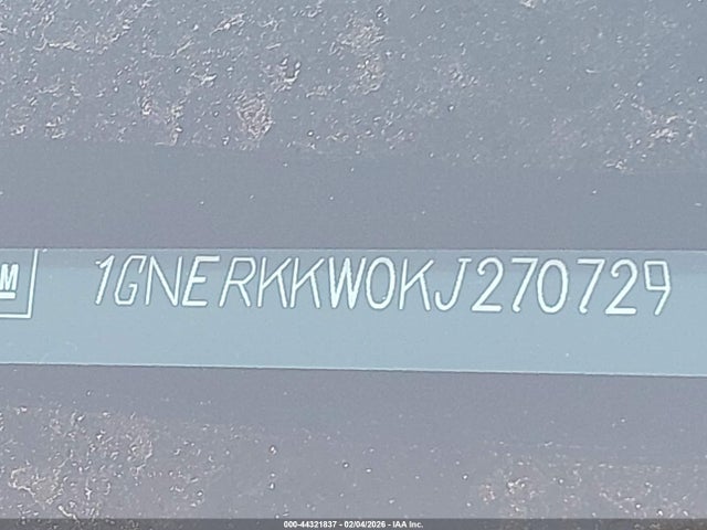 1GNERKKW0KJ270729 Chevrolet Traverse Premier